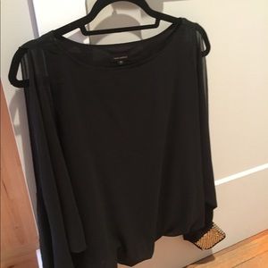 Black Miss Avenue blouse